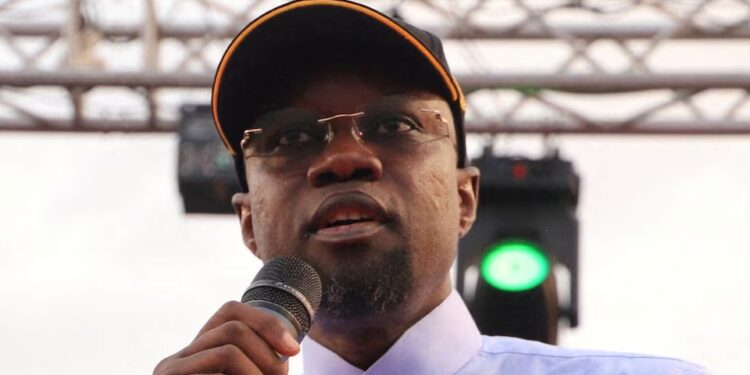 Senegalese Prime Minister Ousmane Sonko