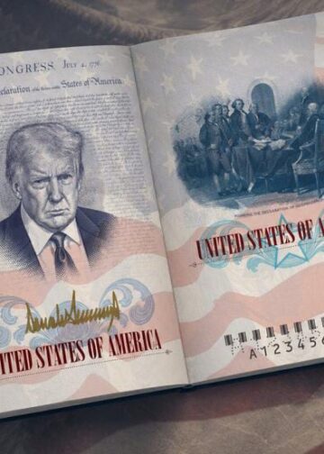 US Unveils Anniversary Passport Featuring President Trump’s Photo