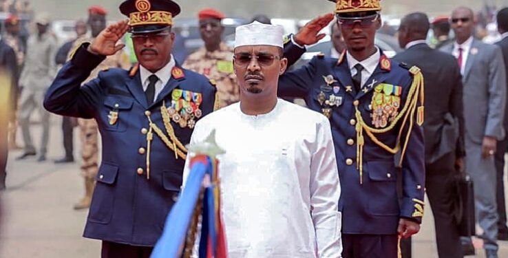 Chad's President Mahamat Idriss Deby