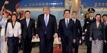 Trump Gets Red Carpet Welcome In Beijing In First Visit By US Leader Since 2017