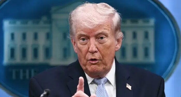 US President Donald Trump