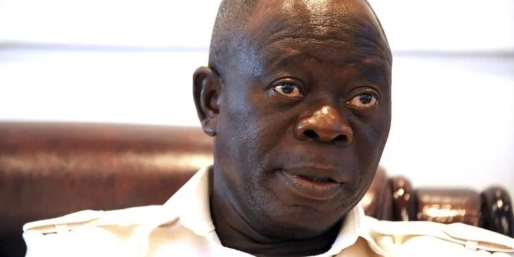 Senator Adams Oshiomhole