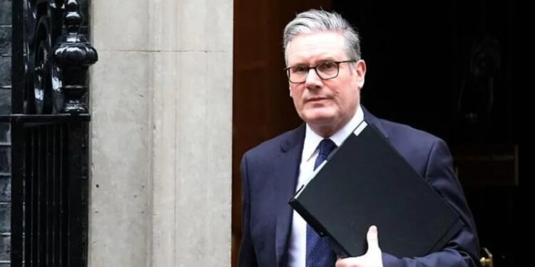 Outgoing UK Prime Minister, Keir Starmer