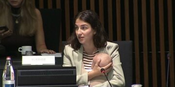 Sweden: Minister Breaks Ground, Attends EU Talks With 3-Month-Old Baby
