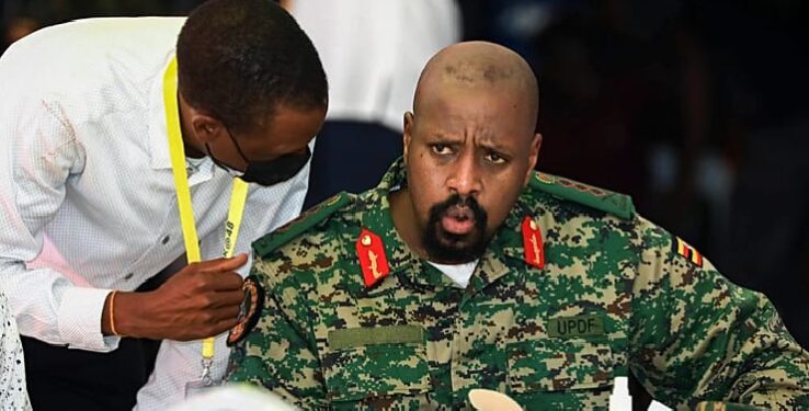 Uganda's Army Chief, Gen Muhoozi Kainerugaba