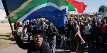 S/A: Thousands Rally In Johannesburg Over Immigration Concerns