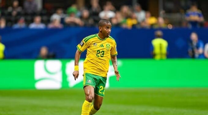 Late South African midfielder Jayden Adams