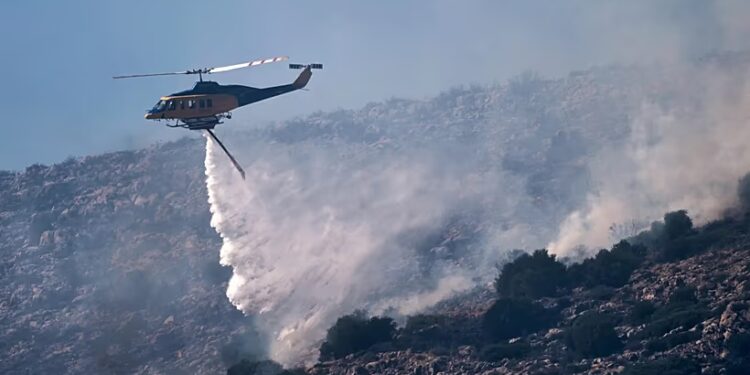 Greece: Crew Members Feared Dead As Two Helicopters Fighting Wildfire Collide