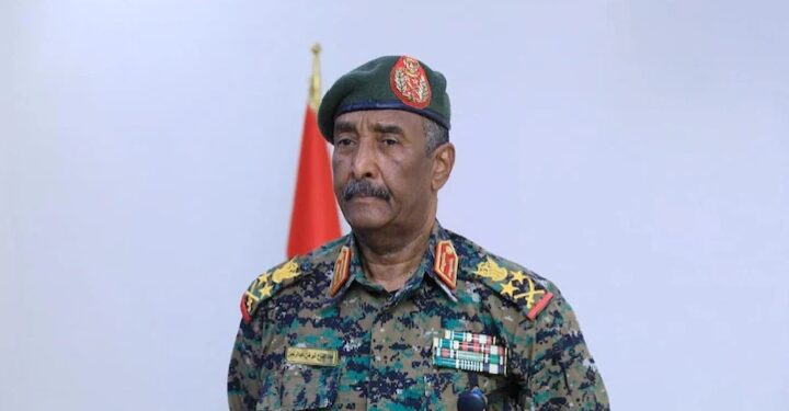 Sudanese army leader Abdel Fattah al-Burhan
