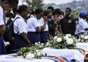 DRC: Bukavu Buries 27 Children Killed In School Fire, Stampede
