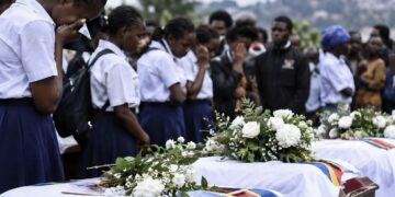 DRC: Bukavu Buries 27 Children Killed In School Fire, Stampede
