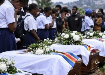 DRC: Bukavu Buries 27 Children Killed In School Fire, Stampede