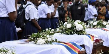 DRC: Bukavu Buries 27 Children Killed In School Fire, Stampede