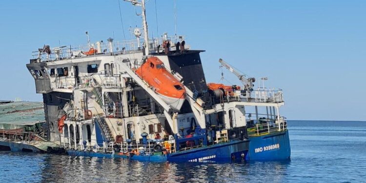 Romania: Ship Carrying 13 Persons Gutted By Fire, Sinks In Black Sea